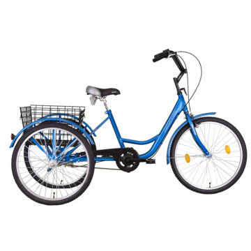 24" Biketek Gommer kék