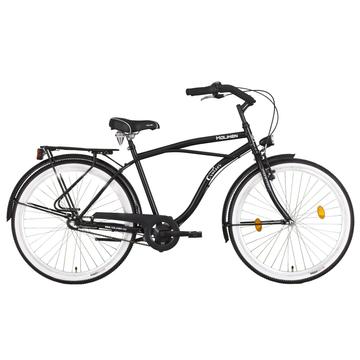 26" Koliken Cruiser kerékpár férfi, fekete, N3 agyváltós
