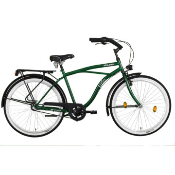 26" Koliken Cruiser kerékpár férfi, zöld, N3 agyváltós