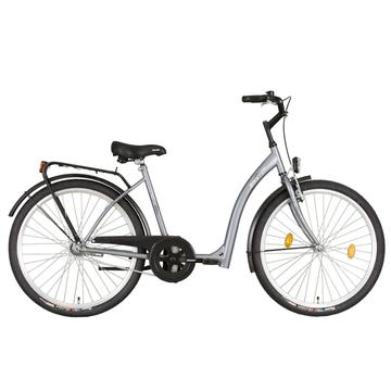 26" Biketek Hunyadi kerékpár ezüst