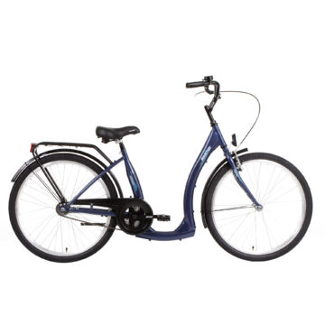 26" Biketek Hunyadi kerékpár vastag váz, kék