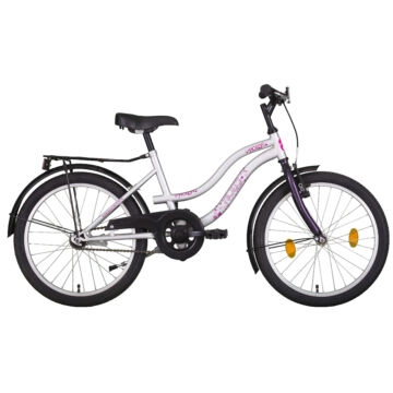 20" Holly kontrás kerékpár, lila-ezüst