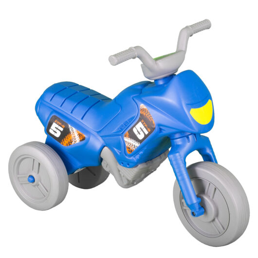 Koliken műanyag kismotor S kék-szürke