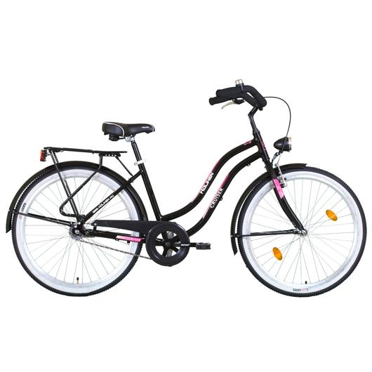 26" Koliken alu. Cruiser női, fekete