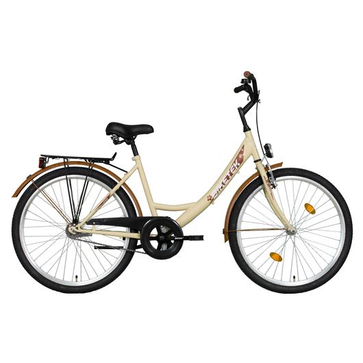 26" Biketek Jázmin kerékpár latte