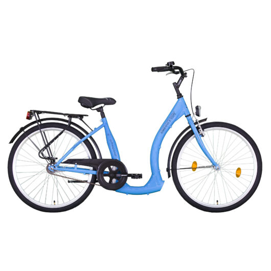 26" Biketek Hunyadi kerékpár vastag váz, kék