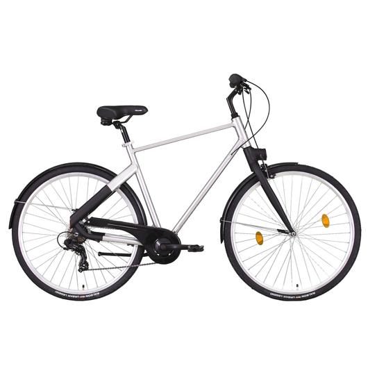 28" Trekking city alu férfi beépített világítás