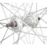 Kép 2/2 - Fűzött kerék 22-622 első duplafalú, alu agy, ovális profil, ezüst